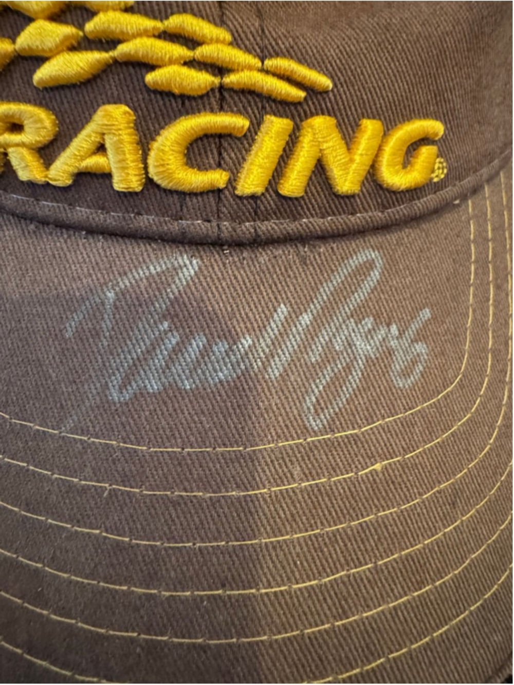 David Ragan Autographed UPS Racing Hat - Picture 6 of 7